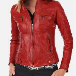 Red Leather Jacket